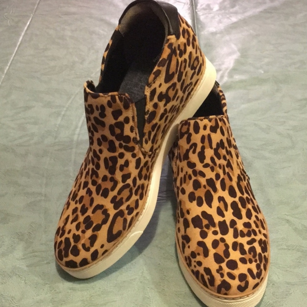 Dr Scholl’s Women’s Comfort Leopard shoe NEW Sz 10
